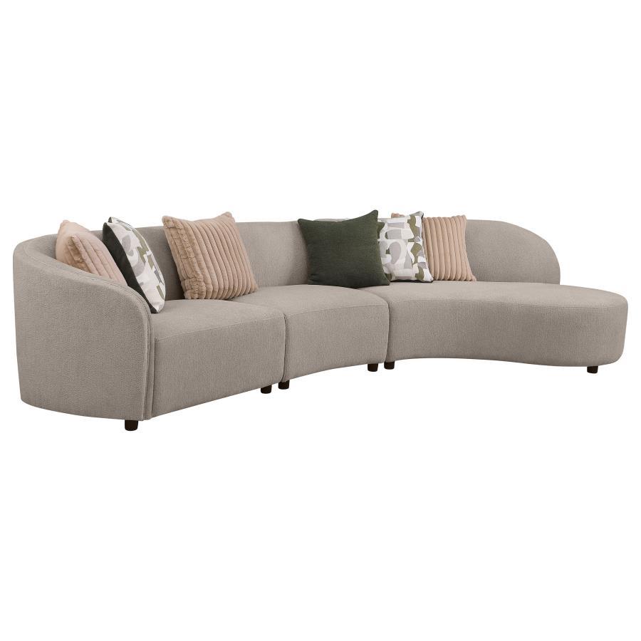 Coaster Fine Furniture Fayette - Upholstered Sectional Sofa | Meri Furniture