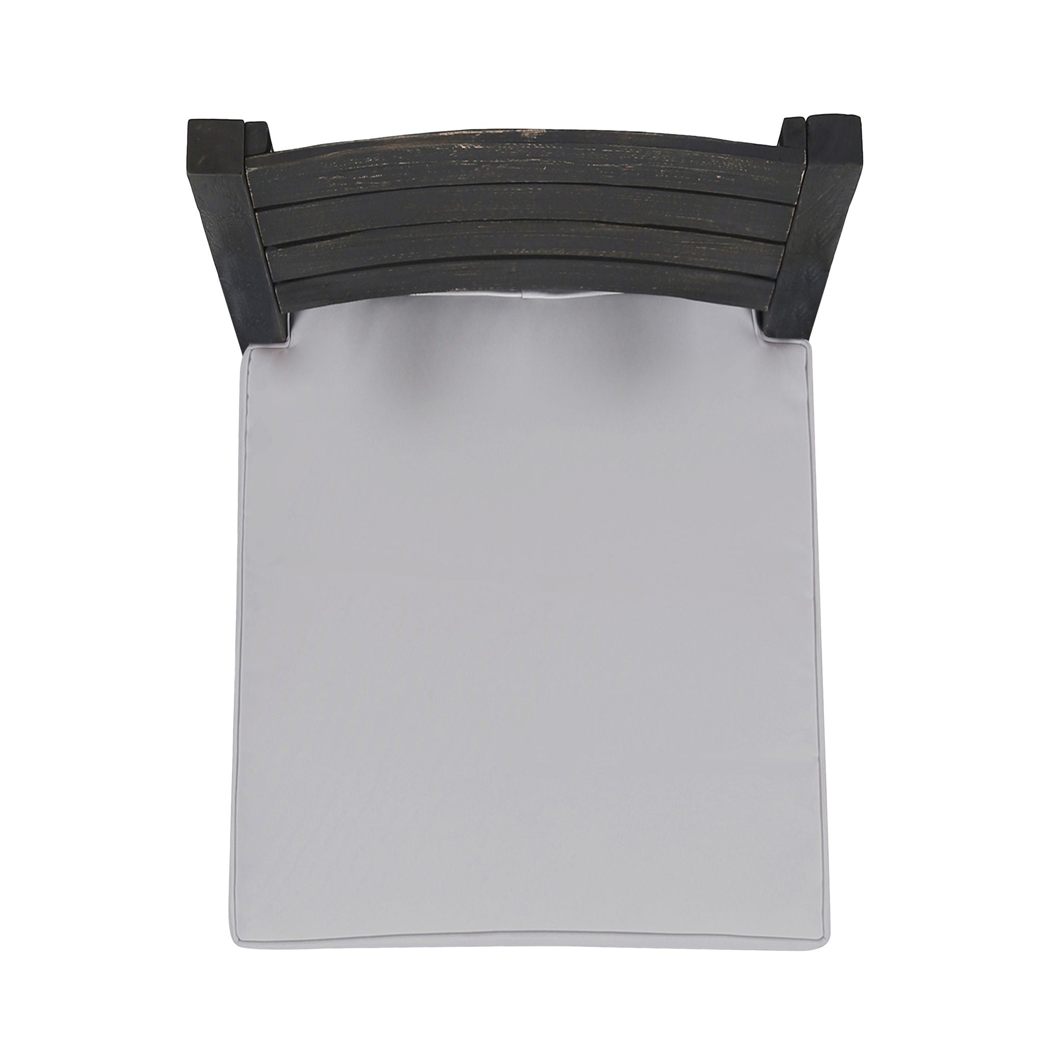 Outdoor Armless Dining Chair With Cushions