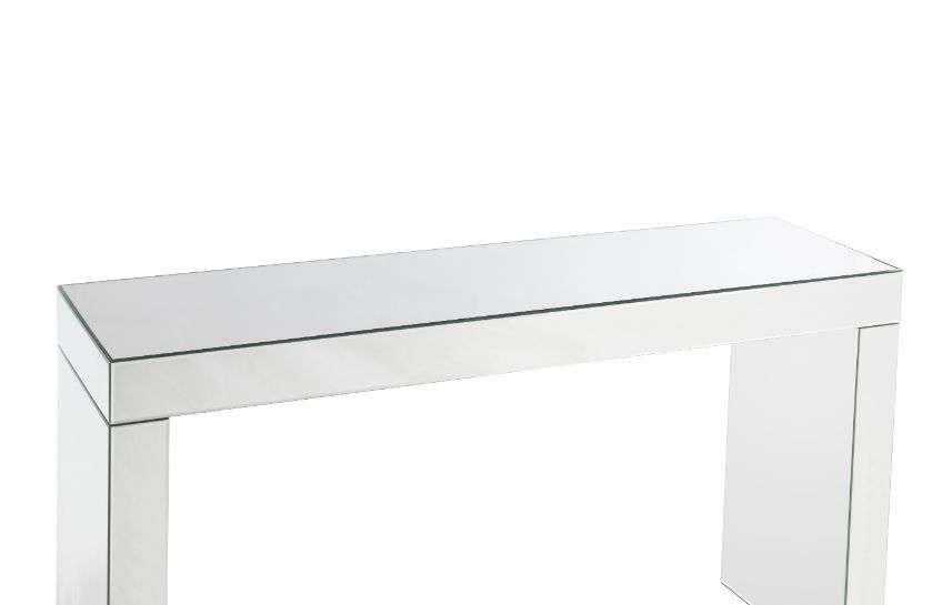 ACME Noralie - Writing Desk - Mirrored | Meri Furniture