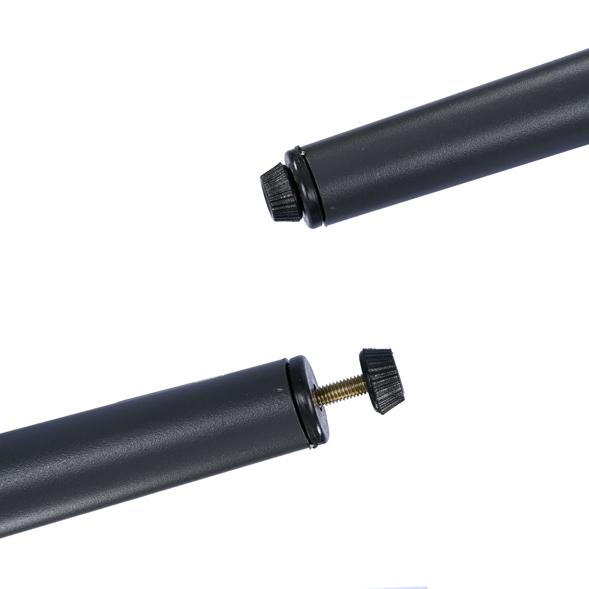 4 Piece Outdoor Patio Furniture Set, Metal Chairs With Woven Rope U Shaped Backrest