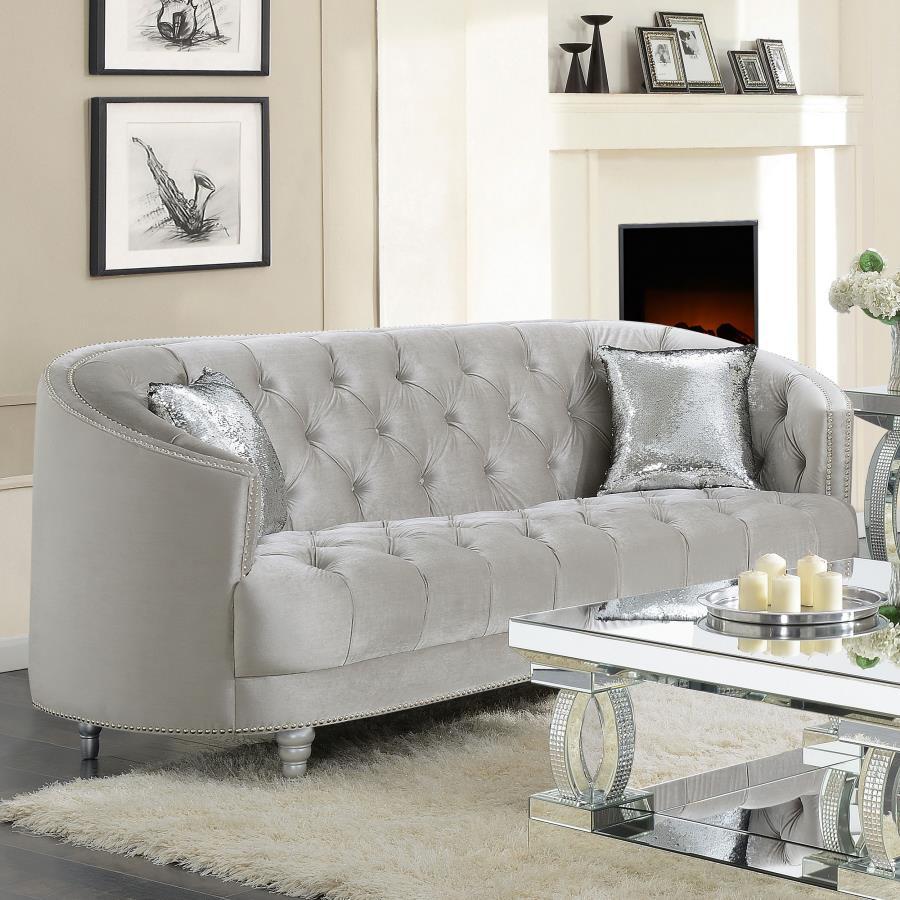 Coaster Fine Furniture Avonlea - Upholstered Sloped Arm Sofa | Meri Furniture
