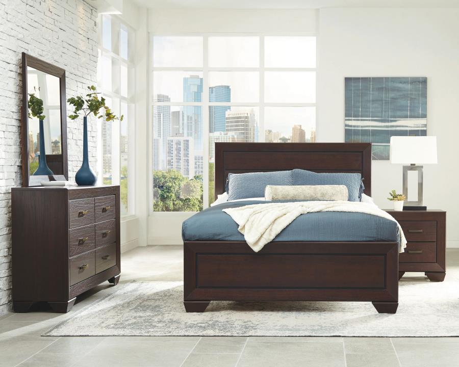 Coaster Fine Furniture Kauffman - Transitional Panel Bed Bedroom Set | Meri Furniture