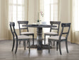ACME Leventis - Dining Table - Weathered Gray | Meri Furniture