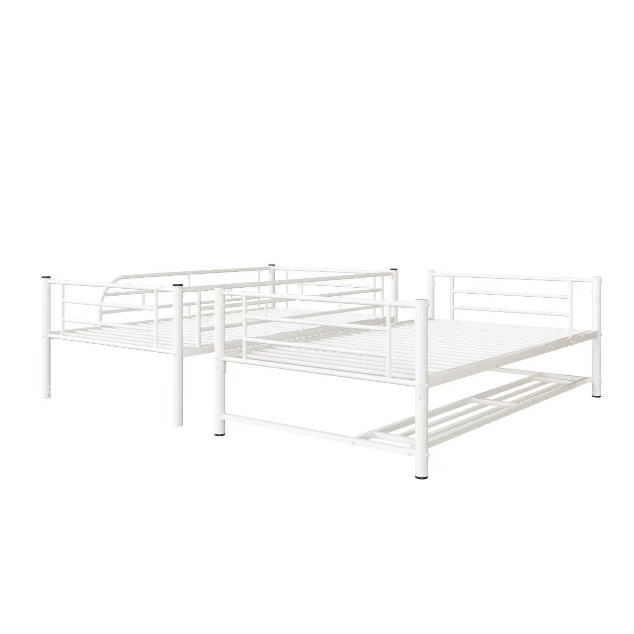 Metal Bunk Bed & Shelf And Guardrails