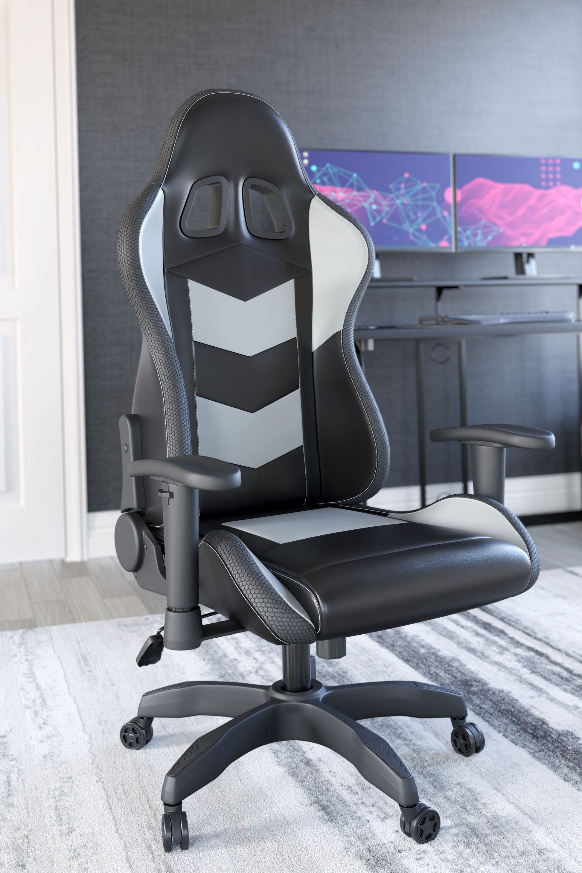 Signature Design by Ashley® Lynxtyn - Swivel Chair | Meri Furniture