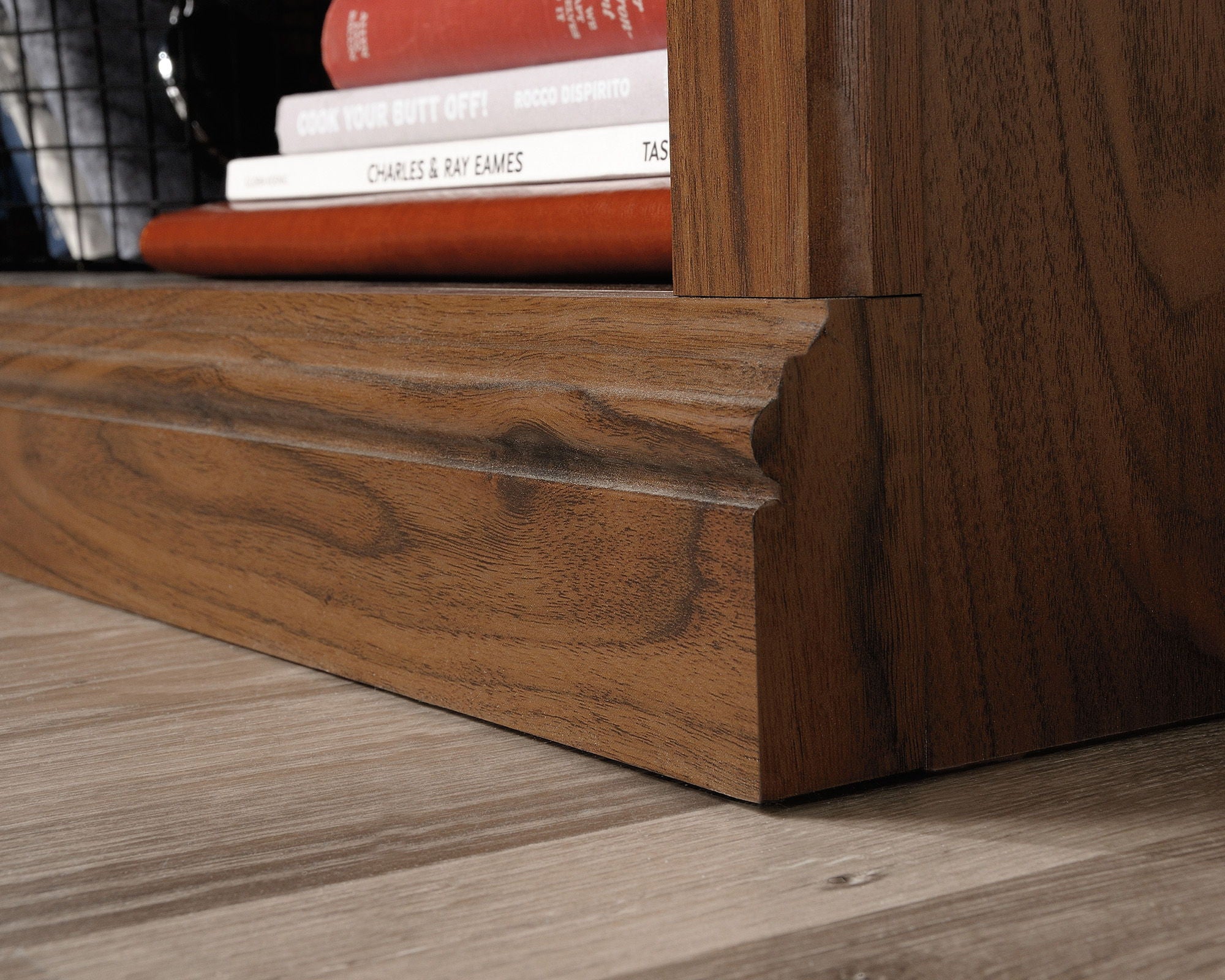 3-Shelf Bookcase Grand Walnut