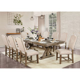 Julia - Dining Table - Light Oak / Beige