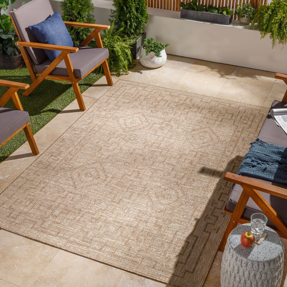 Tuareg Machine Woven Rug