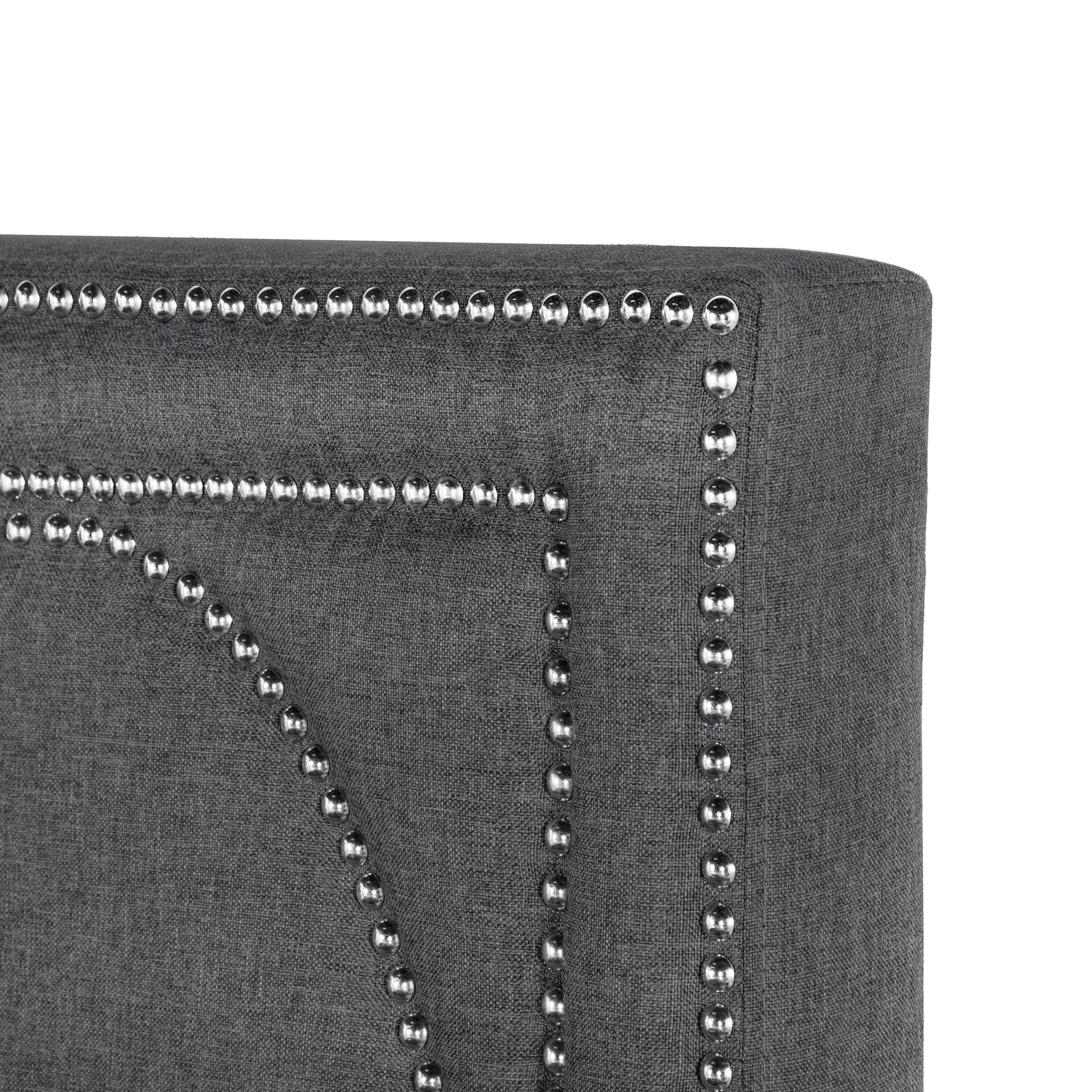Maille - Panel Bed With Scalloped Headboard