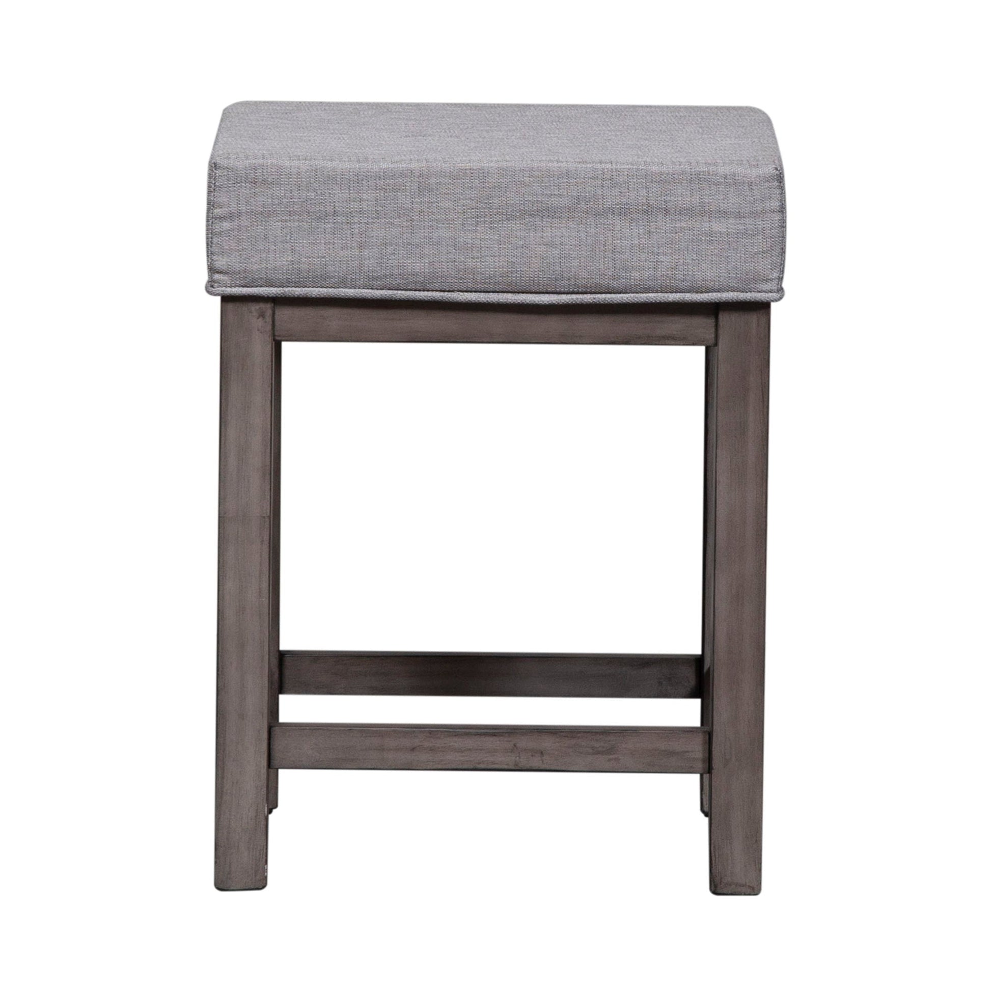 Liberty Furniture Tanners Creek - Upholstered Console Stool (3 Piece Set) - Dark Gray | Meri Furniture