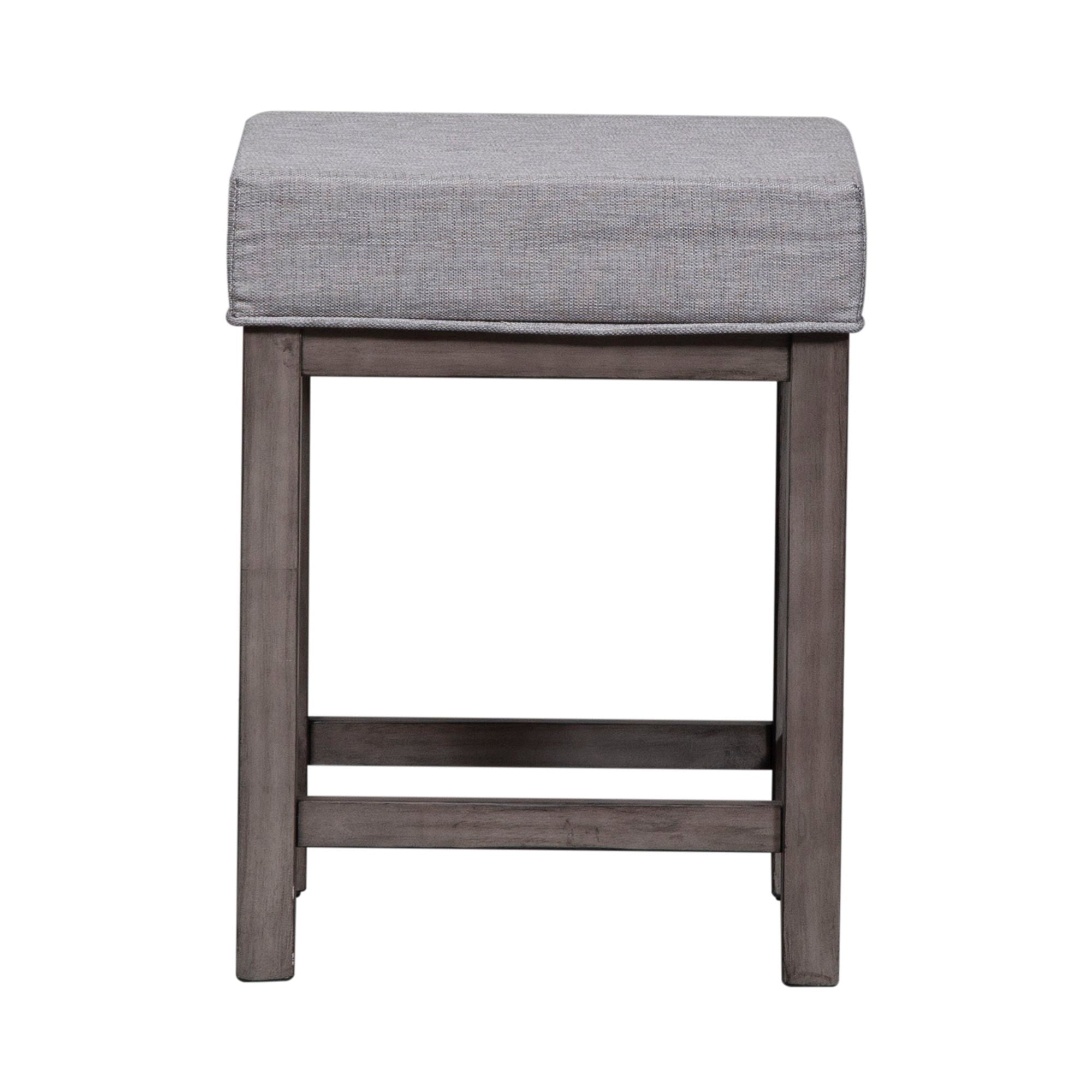 Liberty Furniture Tanners Creek - Upholstered Console Stool (3 Piece Set) - Dark Gray | Meri Furniture
