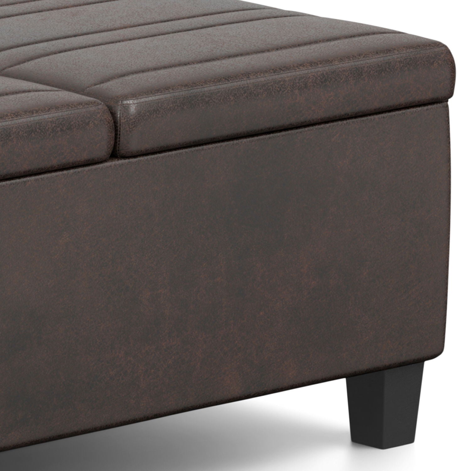 Ellis - Upholstered Coffee Table Storage Ottoman