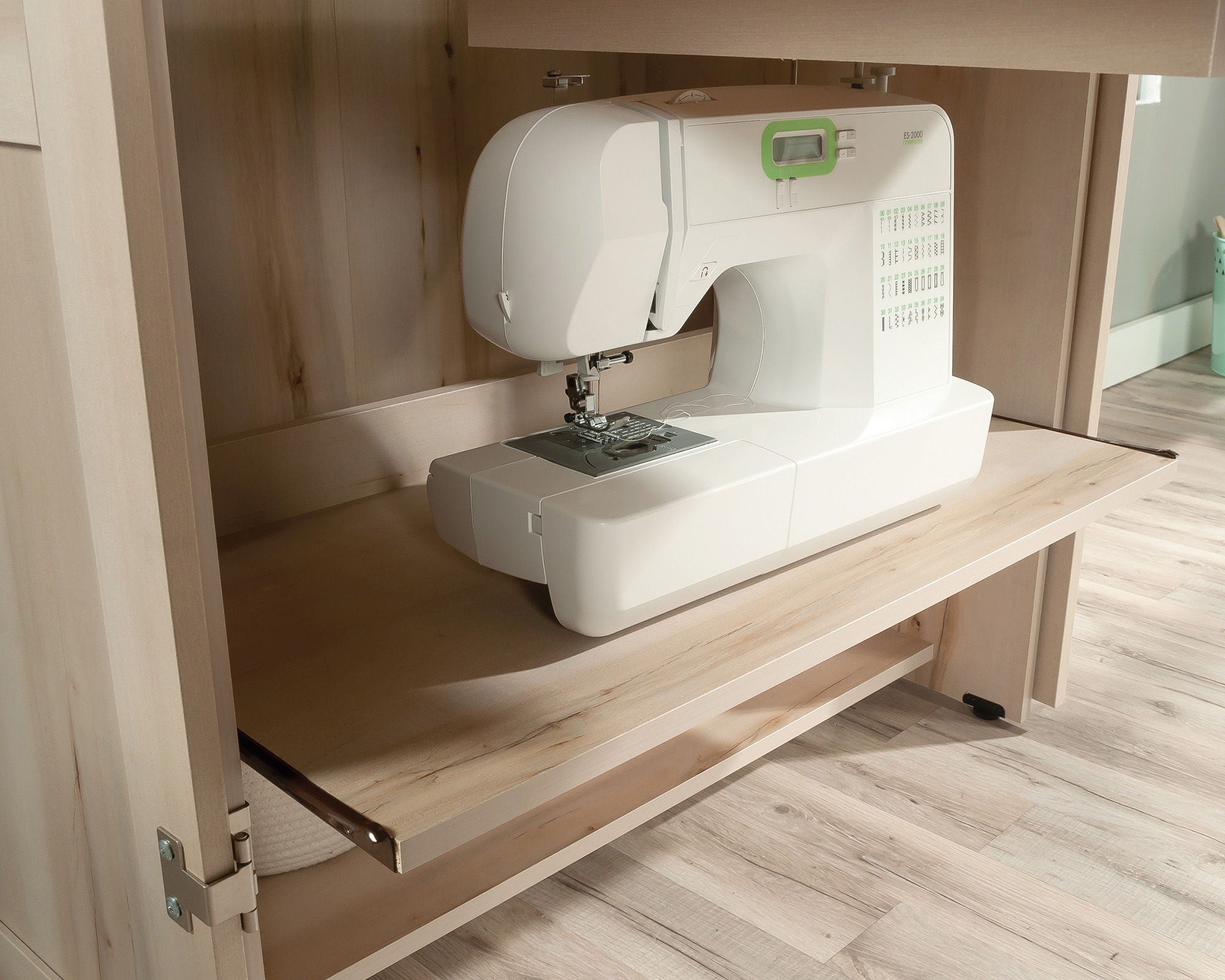 Craft & Sewing Armoire in Pacific Maple
