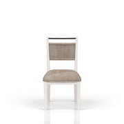 Rope Back Chair - Beige / Carmel