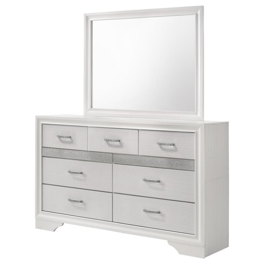 Coaster Fine Furniture Miranda - 7-drawer Dresser With Mirror | Meri Furniture