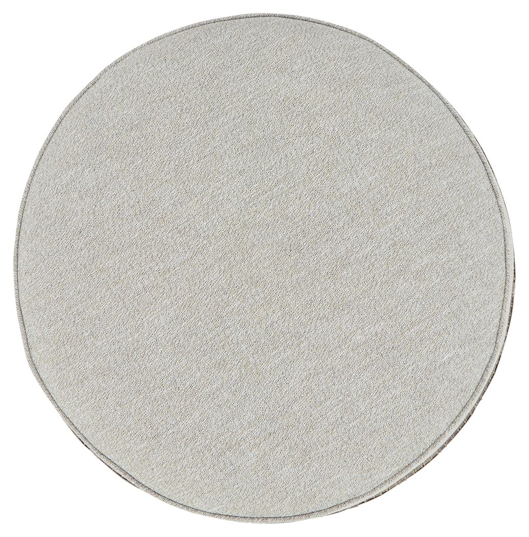Ashley Furniture Calworth - Beige - Ottoman With Cushion | Meri Furniture