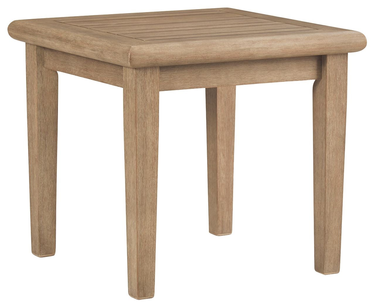 Ashley Furniture Gerianne - Brown - Square End Table | Meri Furniture