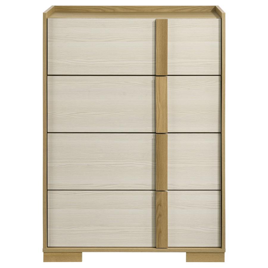 Coaster Fine Furniture Hyland - 4-Drawer Chest of Drawers - Natural | Meri Furniture