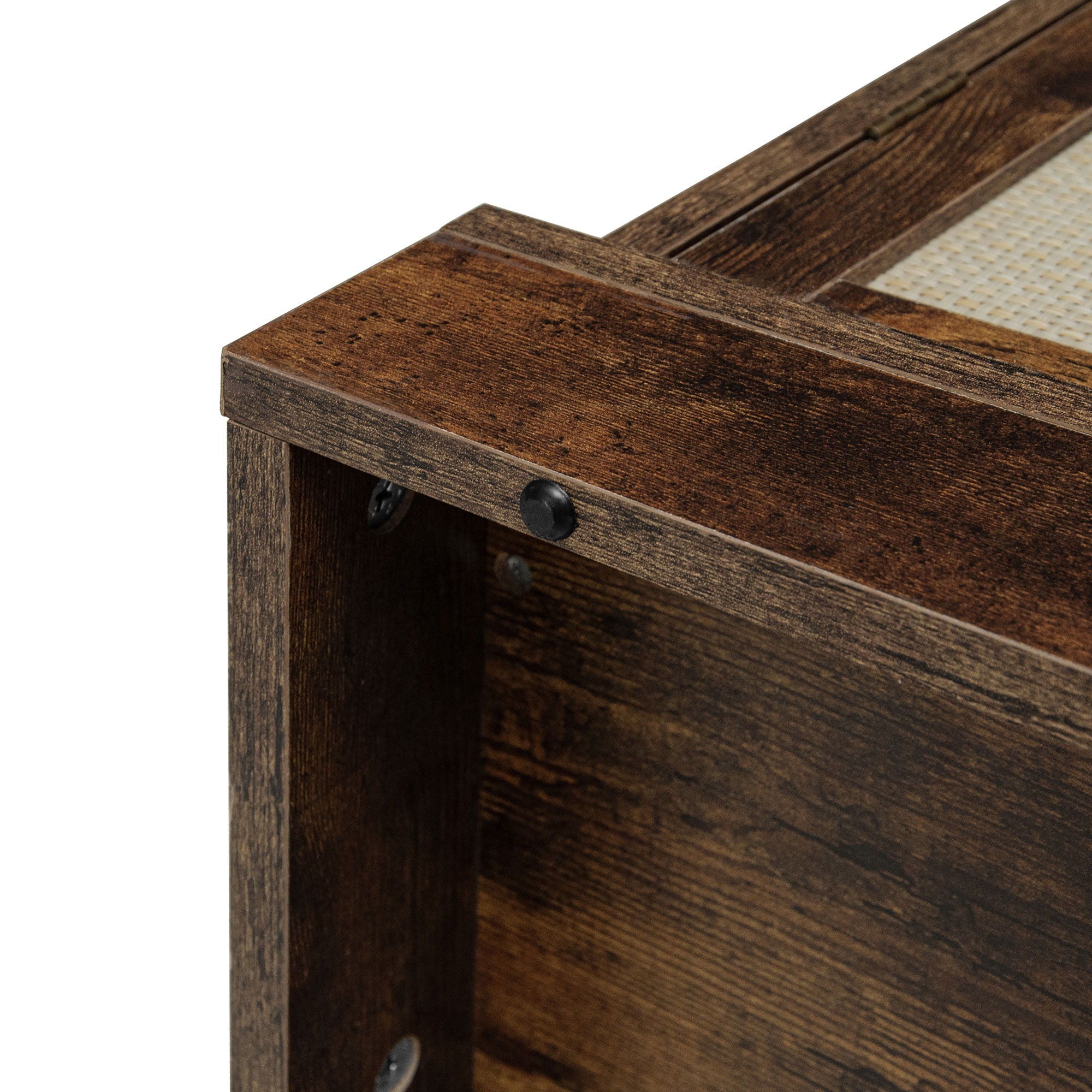 4 Door Storage Cabinet With 1 Drawer, With 4 Adjustable Inner Shelves