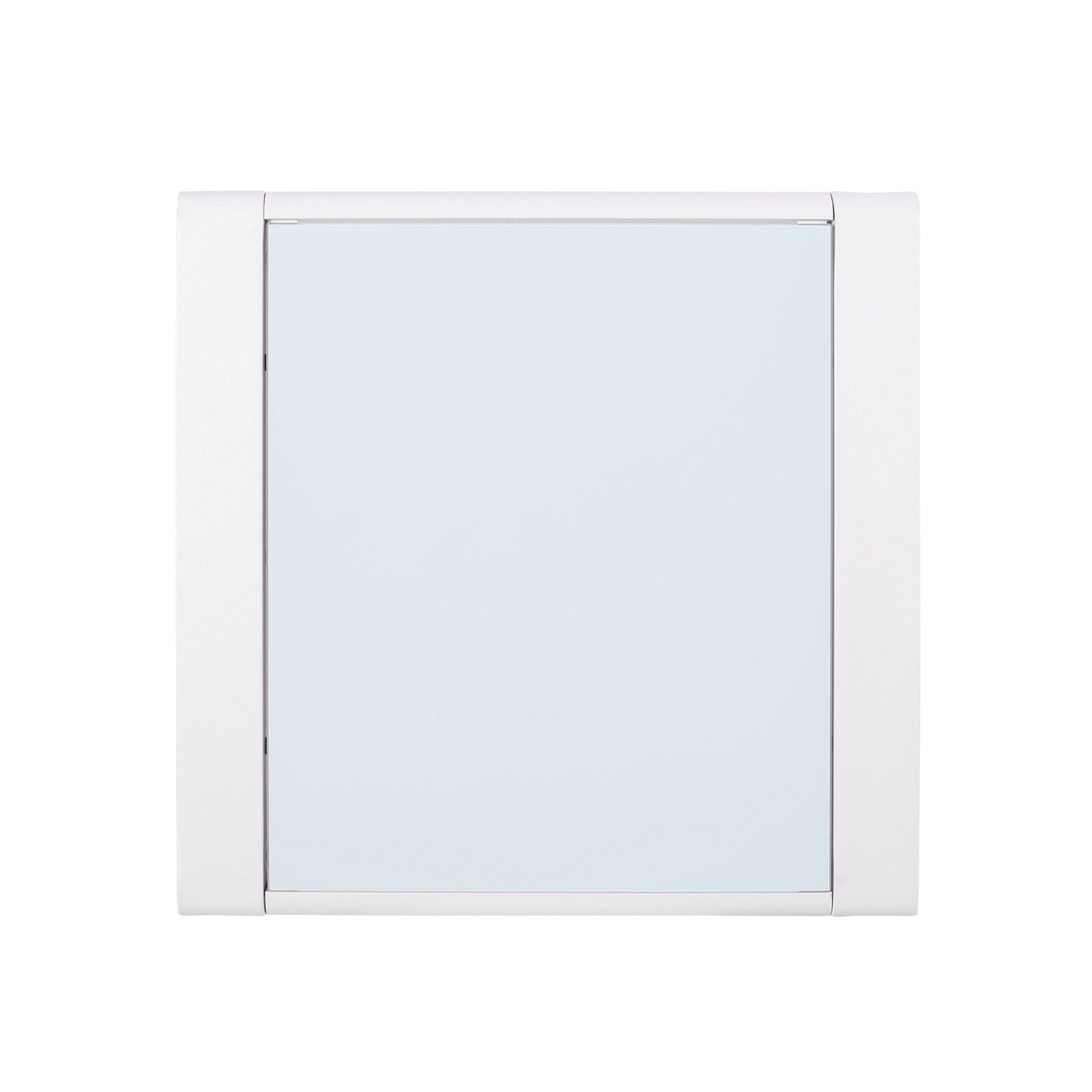 Cape Coral - Contemporary Side Table With Frosted Glass Top