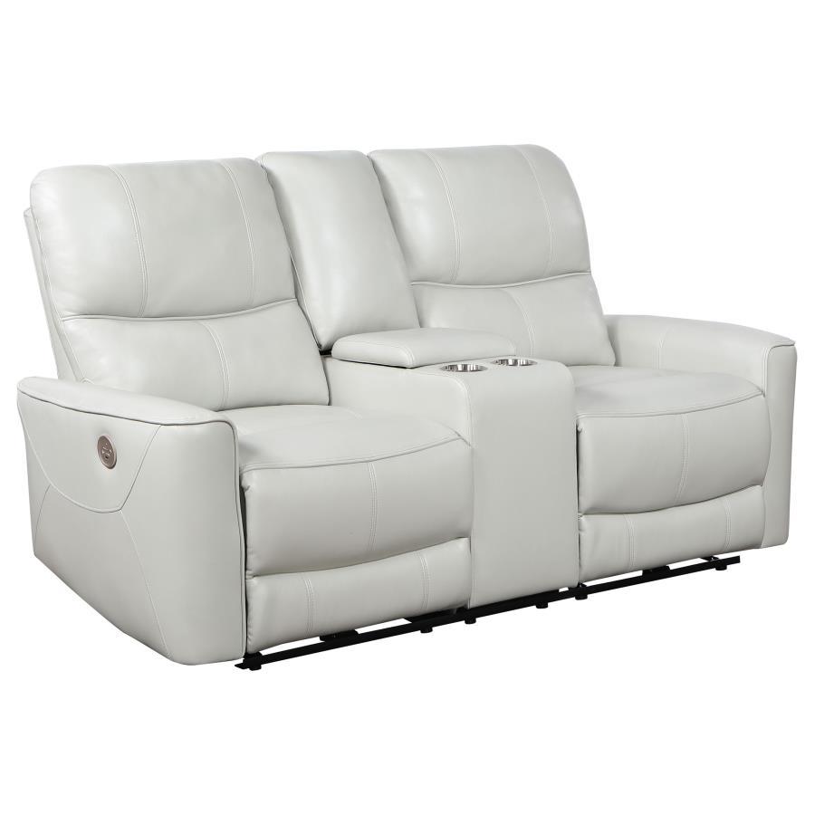 Coaster Fine Furniture Greenfield - Upholstered Power Reclining Loveseat | Meri Furniture