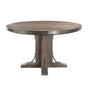 ACME Raphaela - Dining Table - Weathered Cherry Finish - 30" | Meri Furniture
