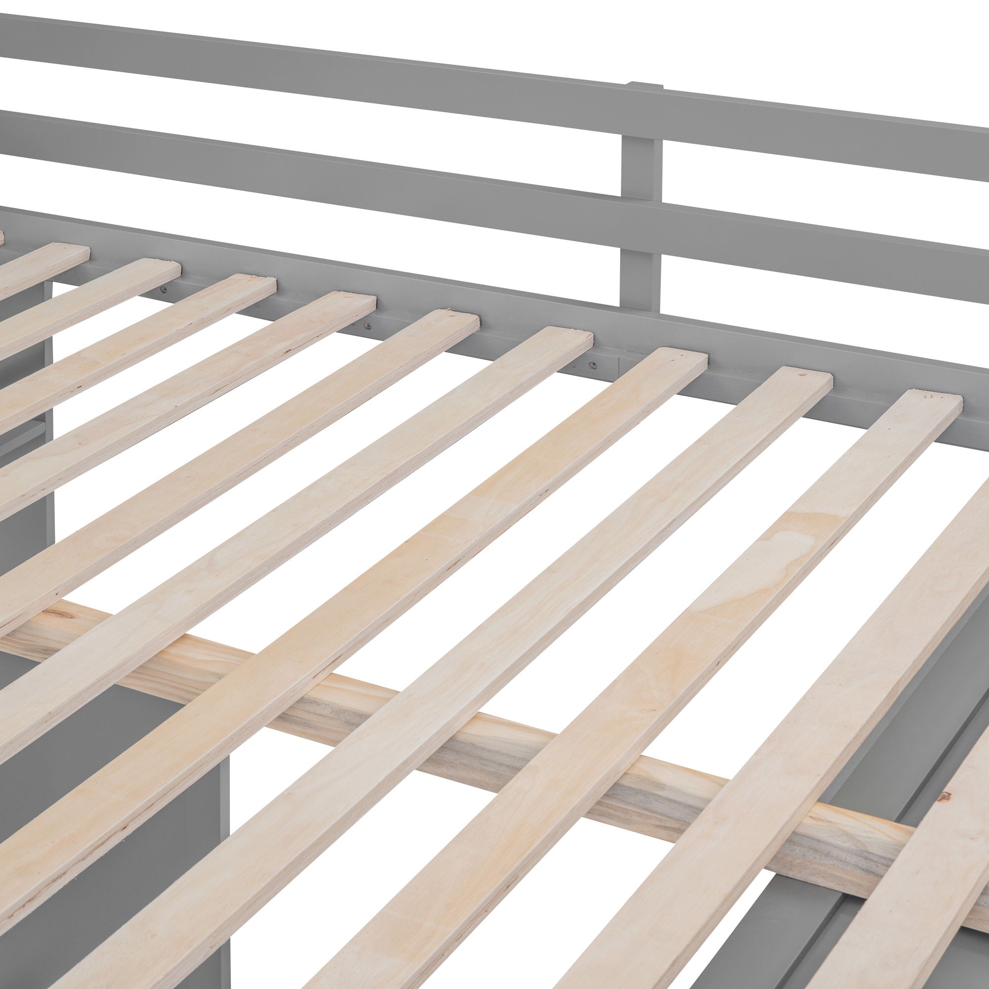 Loft Bed With Drawers, Desk, And Wardrobe