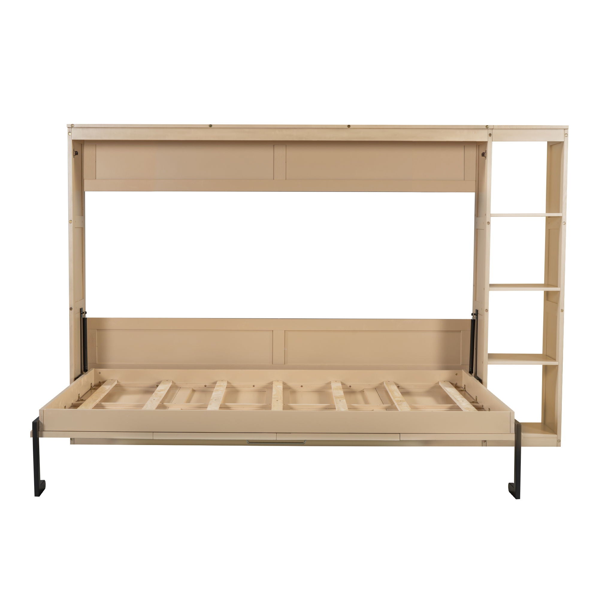 Murphy Bed With Bookshelf And Storage