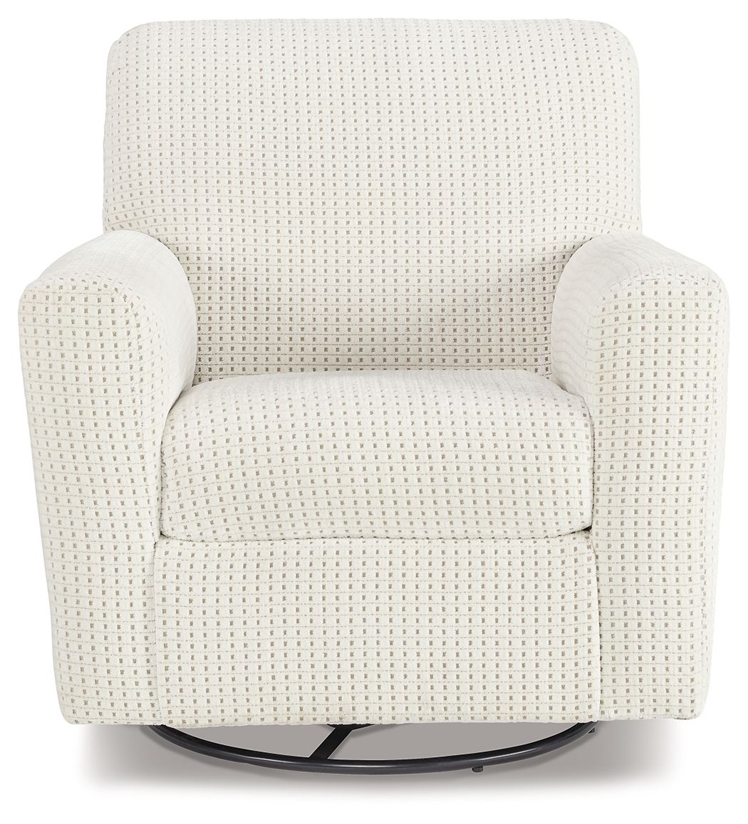 Ashley Furniture Herstow - Swivel Glider Accent Chair | Meri Furniture
