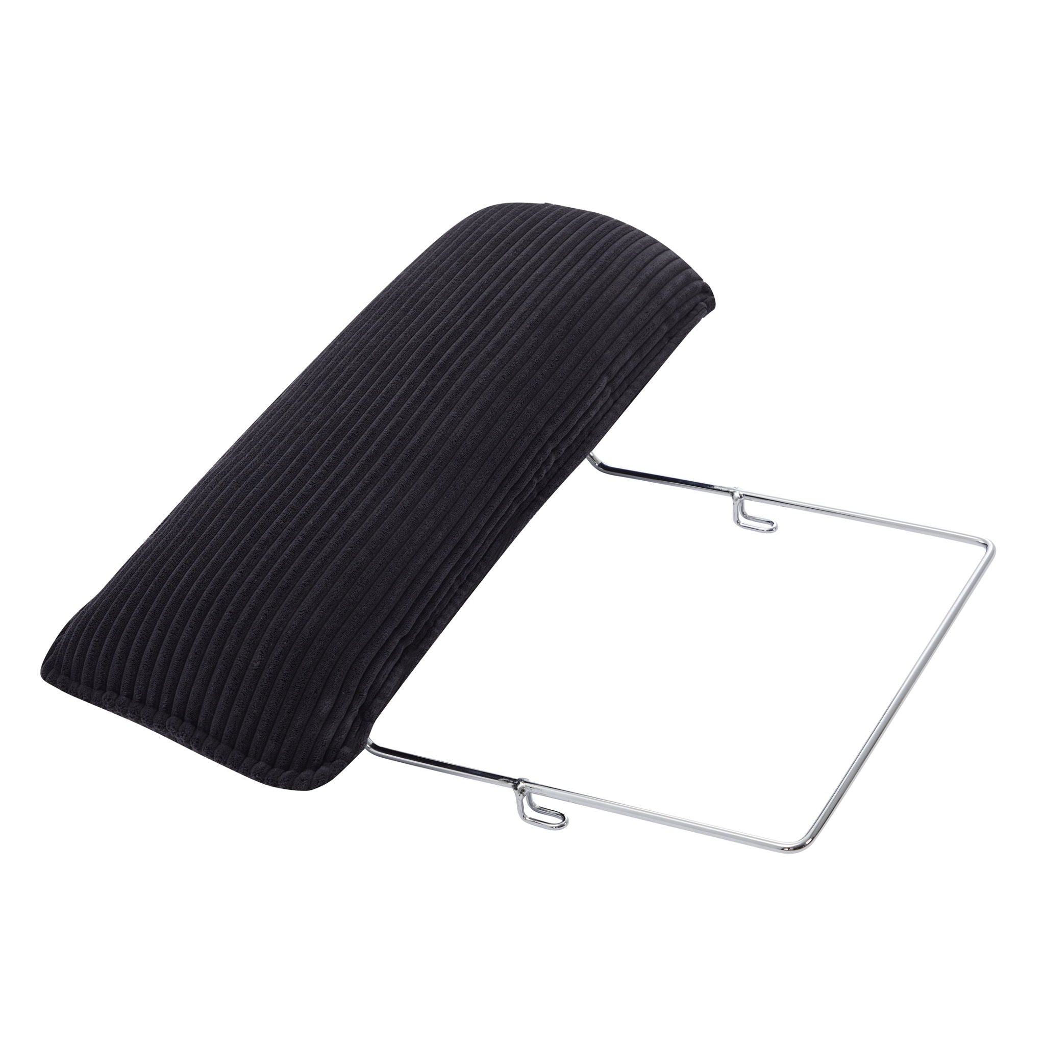 Modern Corduroy Deep Seat Sectional Sofa With Ottoman