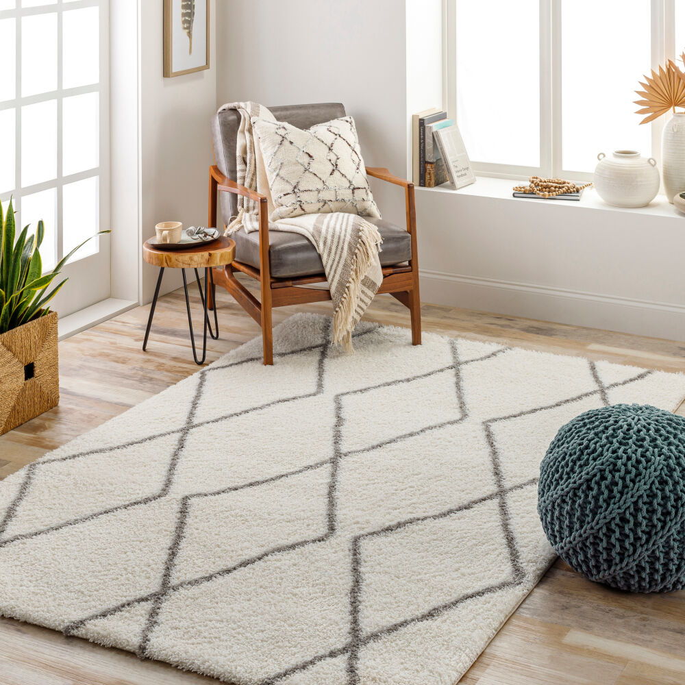 Cloudy Shag Machine Woven Rug