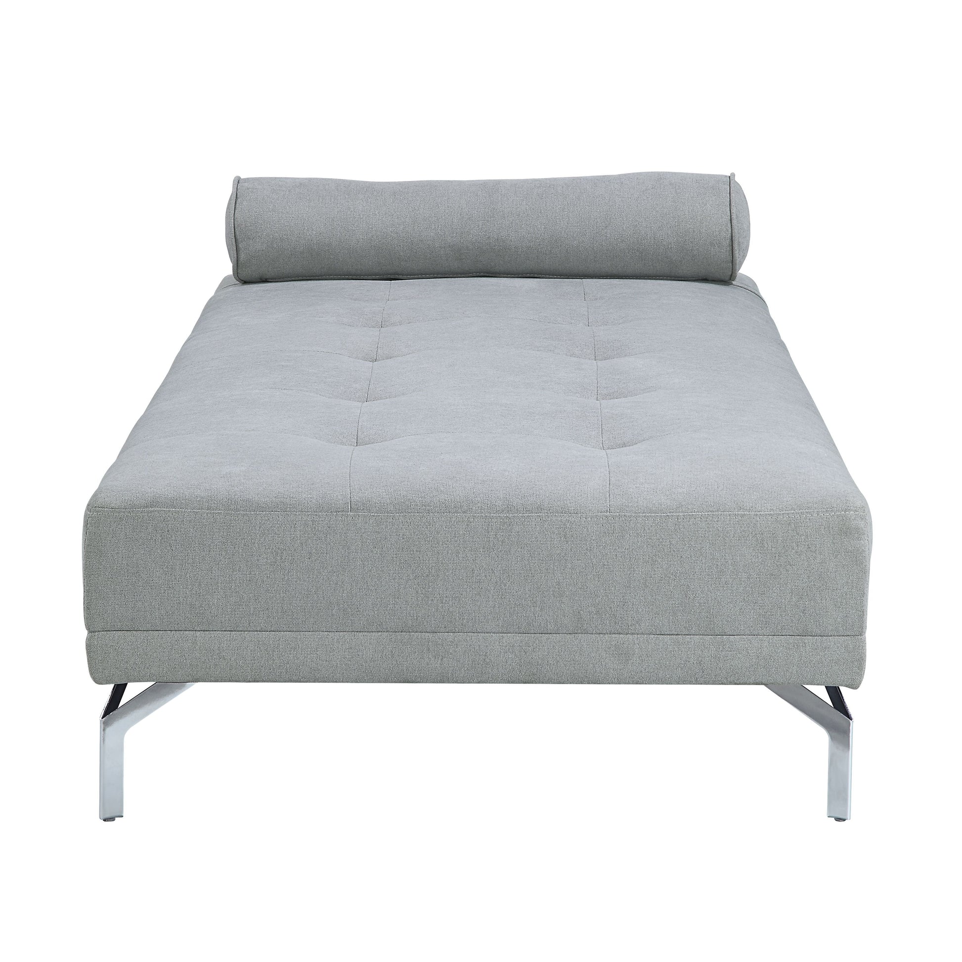 ACME Quenti - Futon - Gray Melange Velvet | Meri Furniture