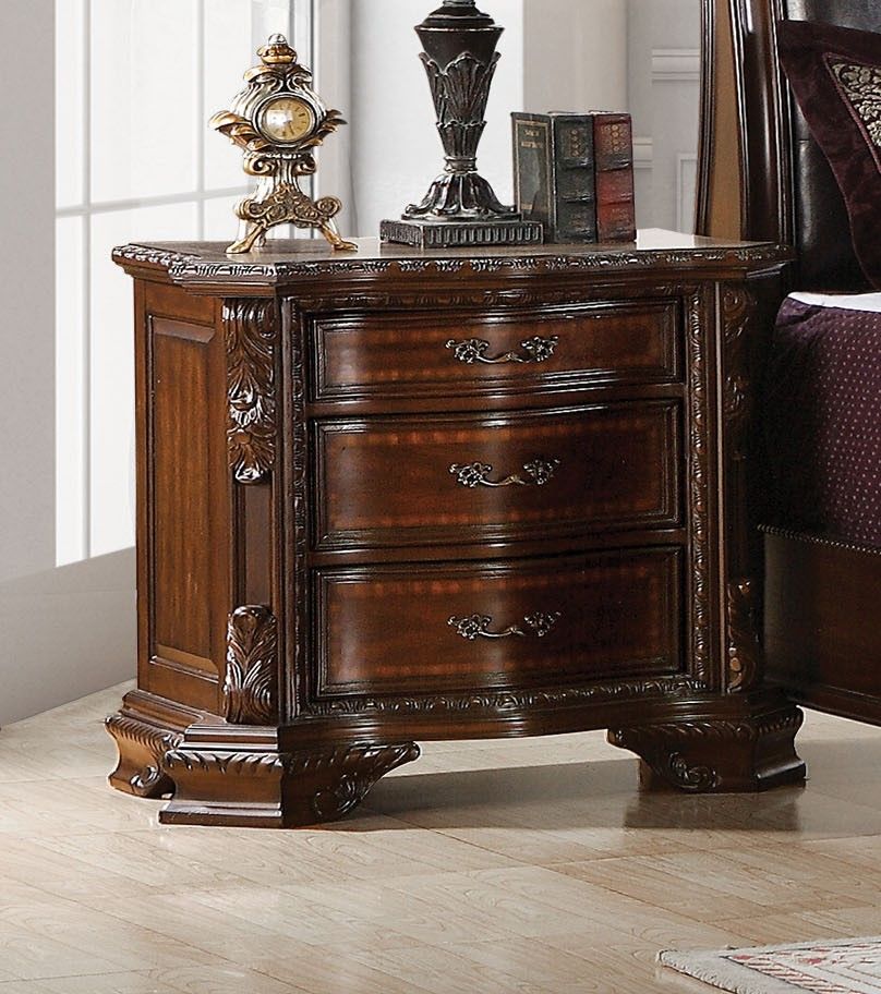 Monte Vista - Nightstand - Brown Cherry