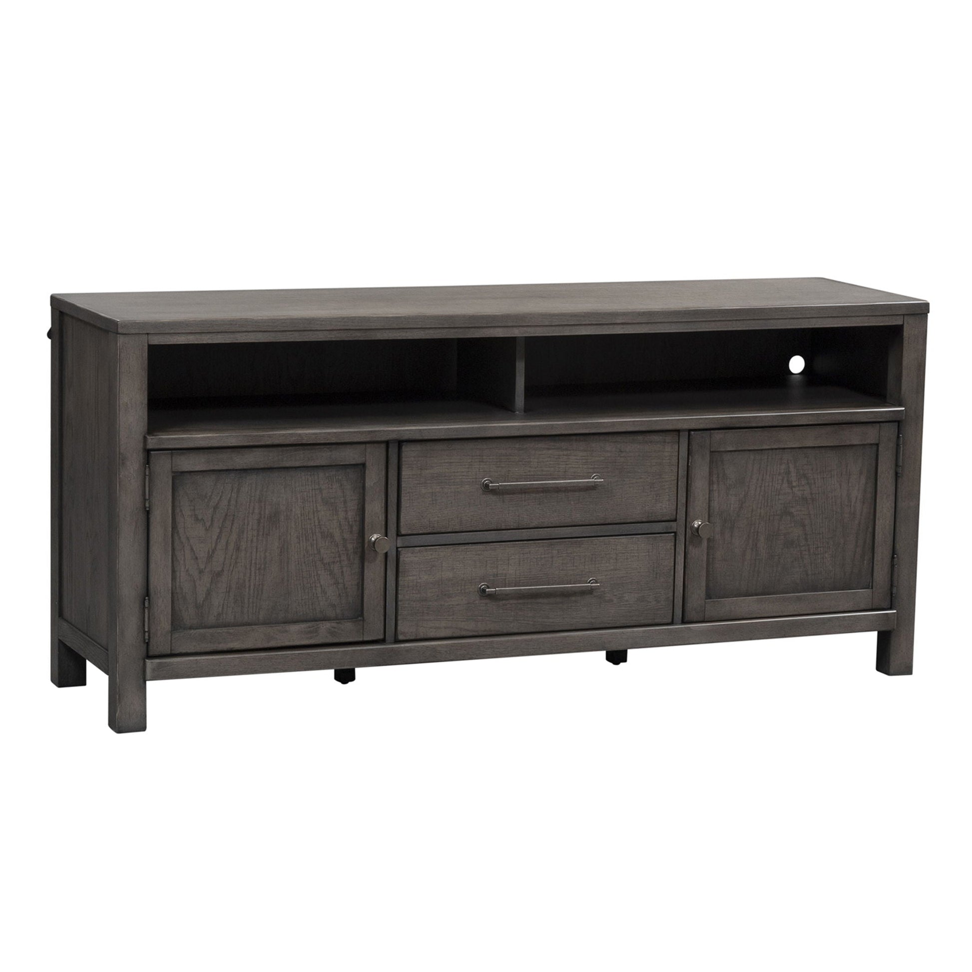 Liberty Furniture Modern Farmhouse - Entertainment Console - 66" | Meri Furniture