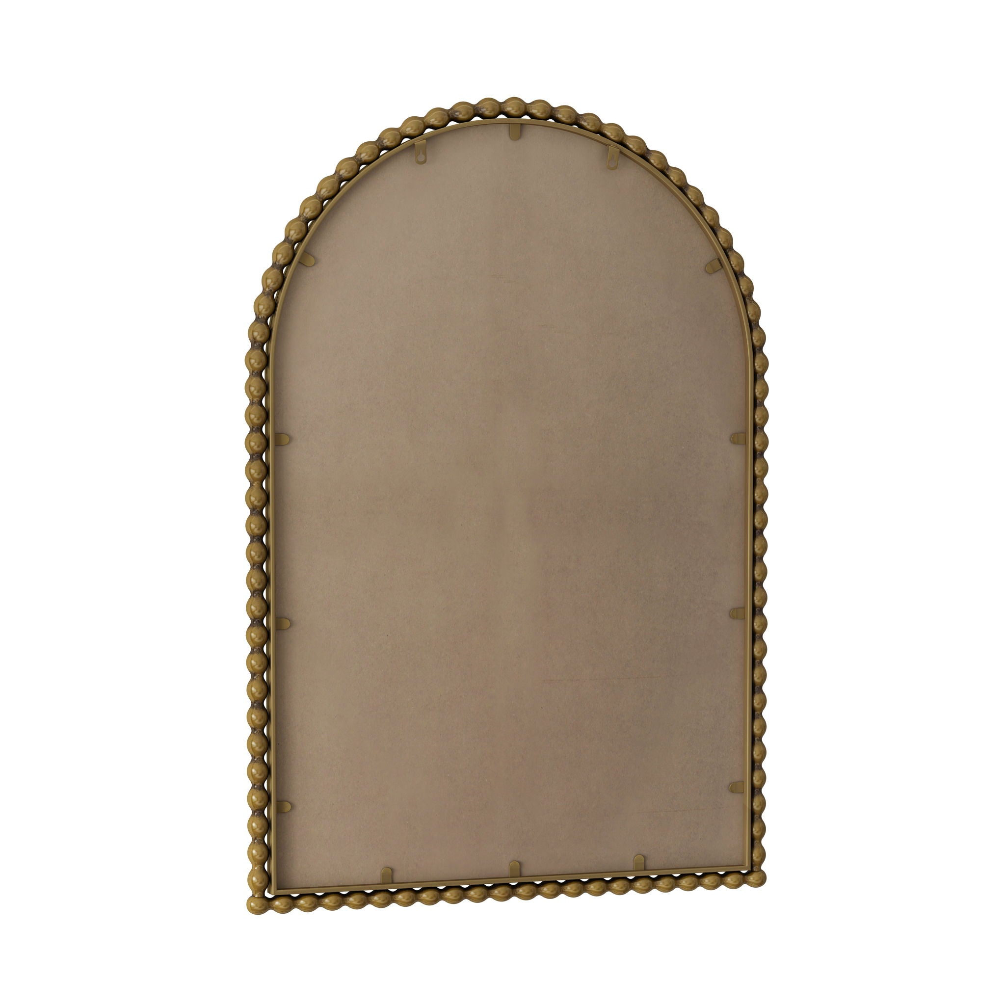 Vintage Iron Art Arch Mirror, Wall Hanging Or Table Display