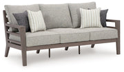 Signature Design by Ashley® Hillside Barn - Gray / Brown - Sofa With Cushion | Meri Furniture