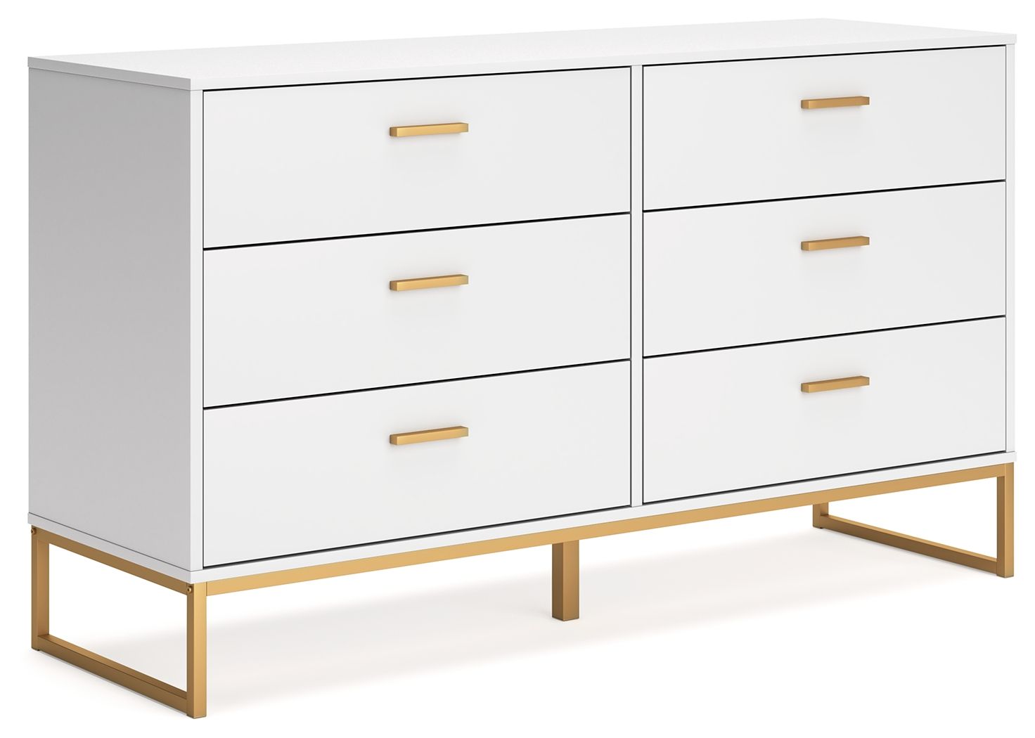 Signature Design by Ashley® Socalle - Six Drawer Dresser | Meri Furniture