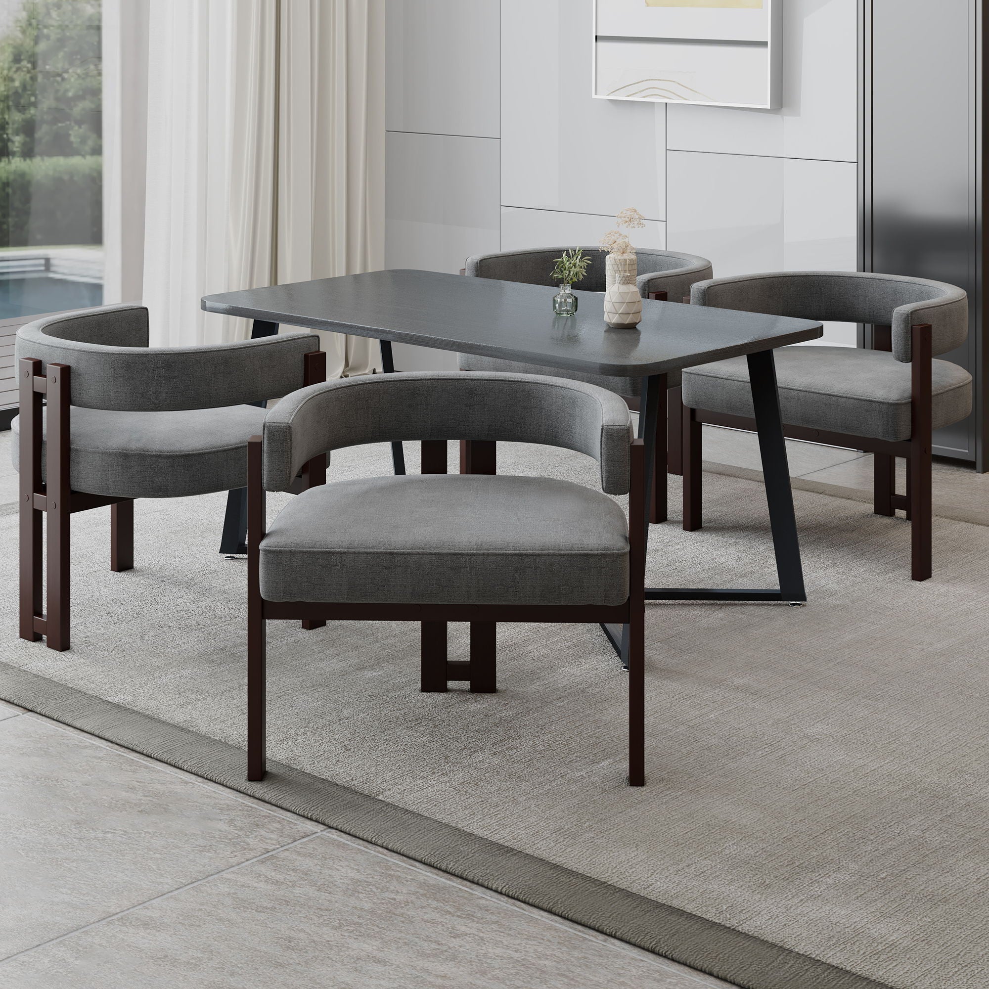 Modern Accent Teddy Upholstered Armchair