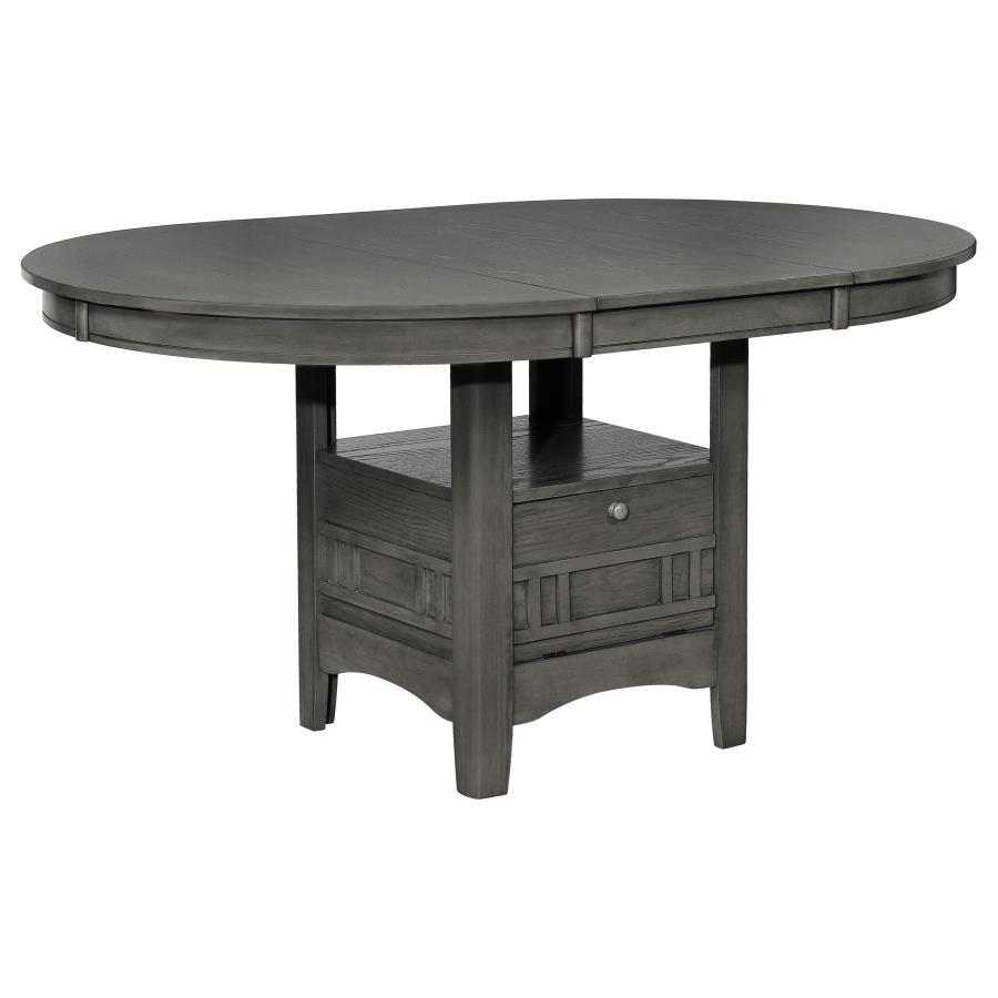 Coaster Fine Furniture Lavon - Oval Extension Leaf Dining Table | Meri Furniture