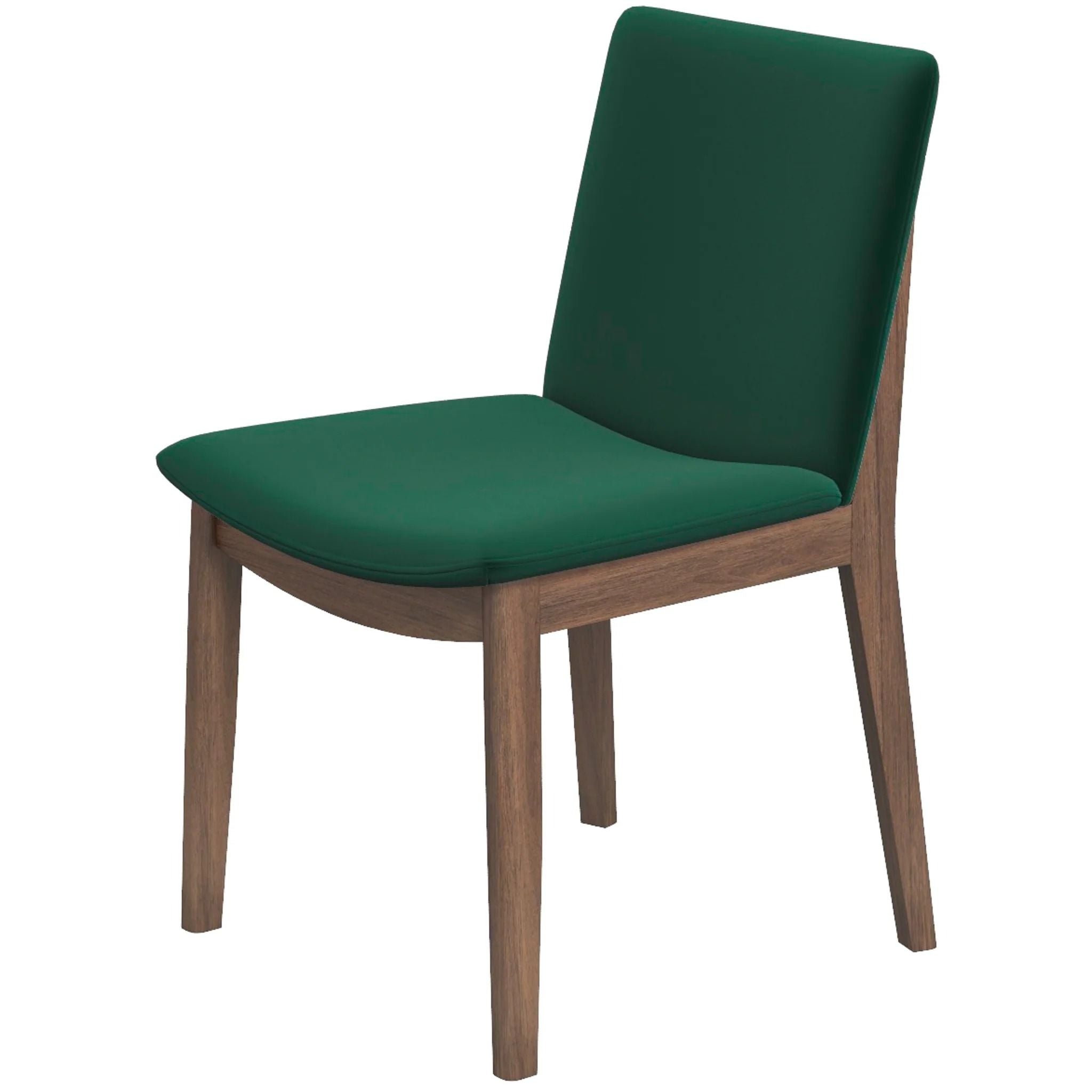 Laura - Mid-Century Modern Solid Wood Dining Chair (Set of 2)
