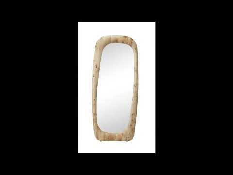 Izusa - Floor Mirror - Black