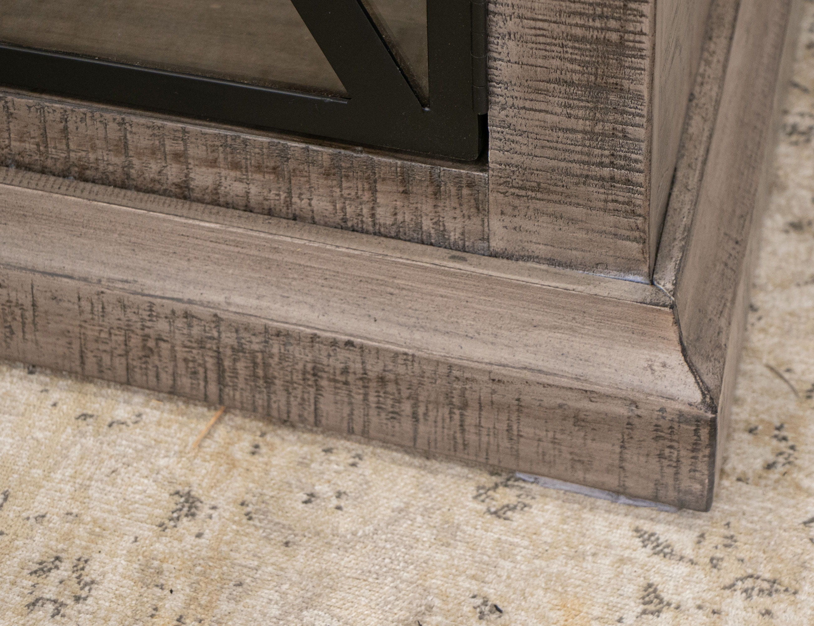 International Furniture Direct Xoan - Cabinet - Brown | Meri Furniture