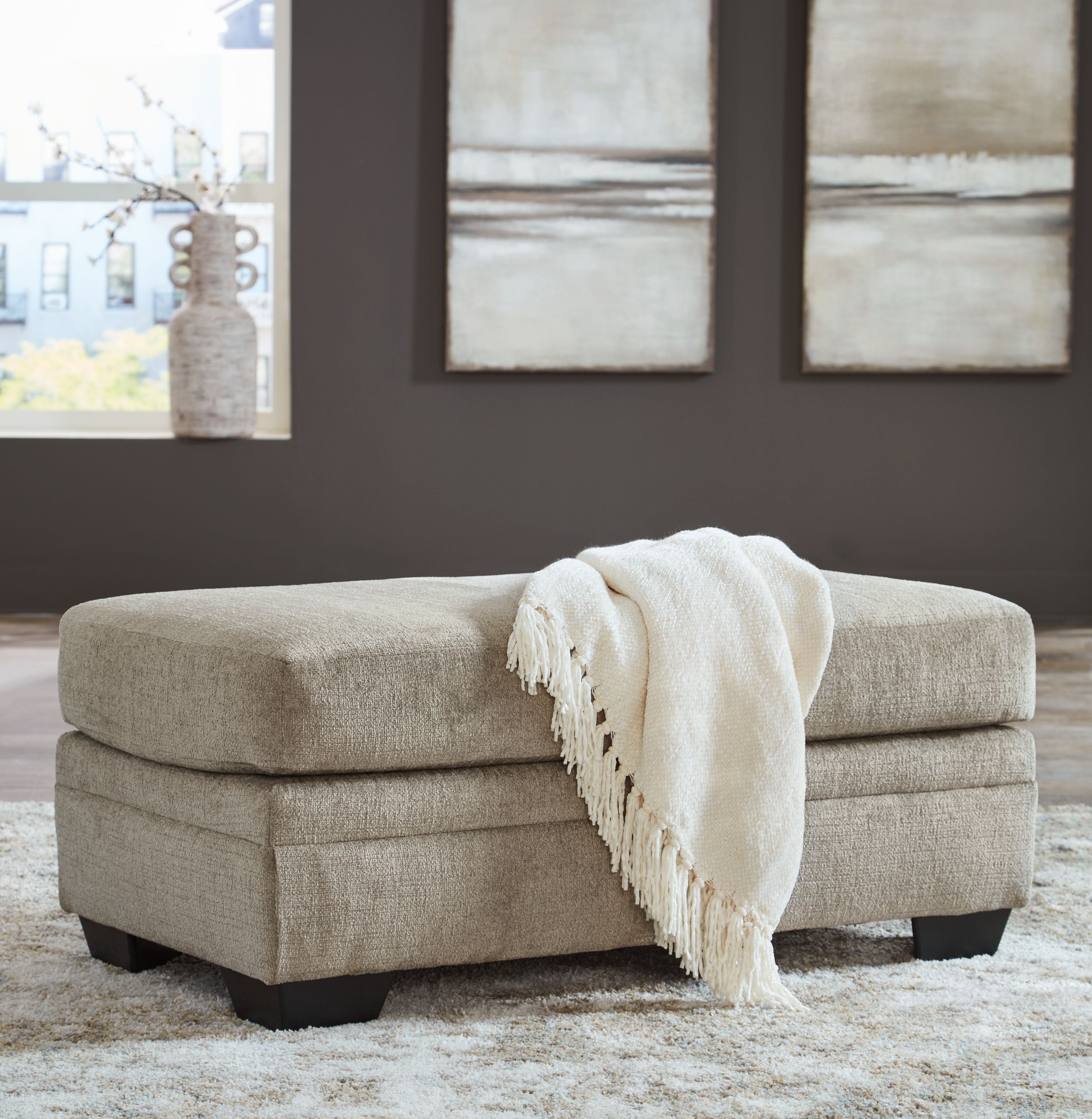 Signature Design by Ashley® Stonemeade - Ottoman | Meri Furniture