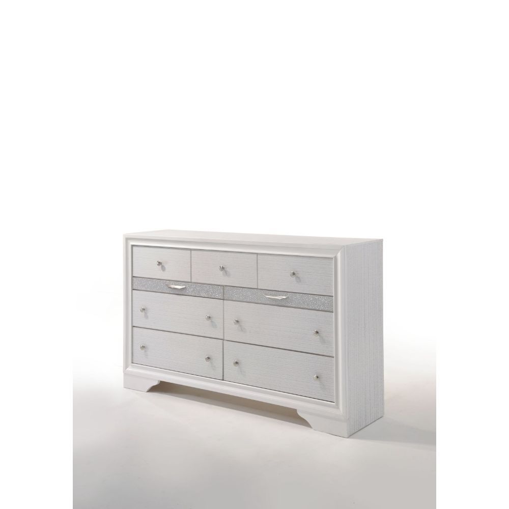 ACME The Naima dresser offers a sophisticated look, clean lines and contemporary style. | Meri Furniture