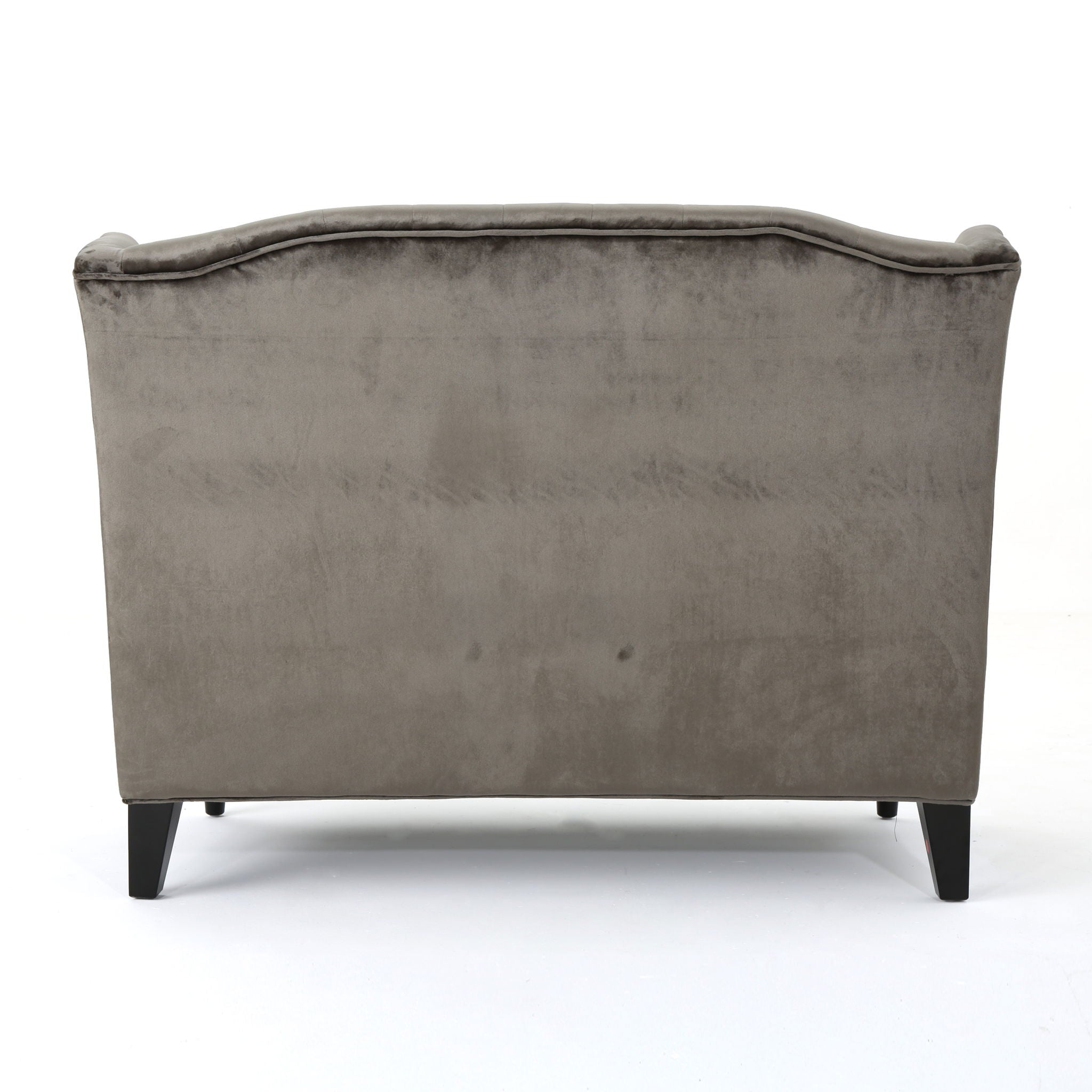 Nurturing - Upholstered Loveseat With Wing Back And Diamond Tufting