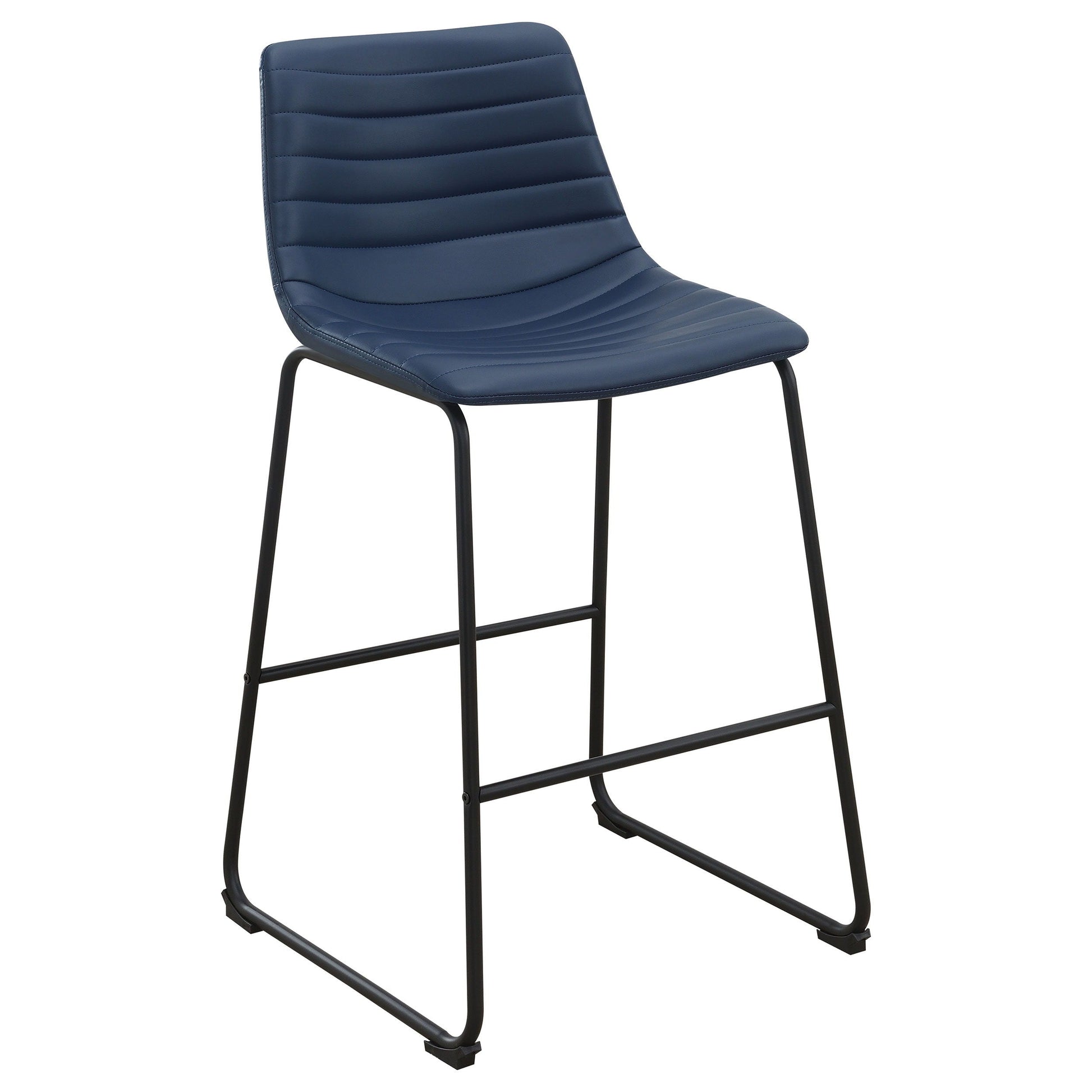 Coaster Fine Furniture Zuni - Faux Leather Upholstered Bar Chair (Set of 2) | Meri Furniture
