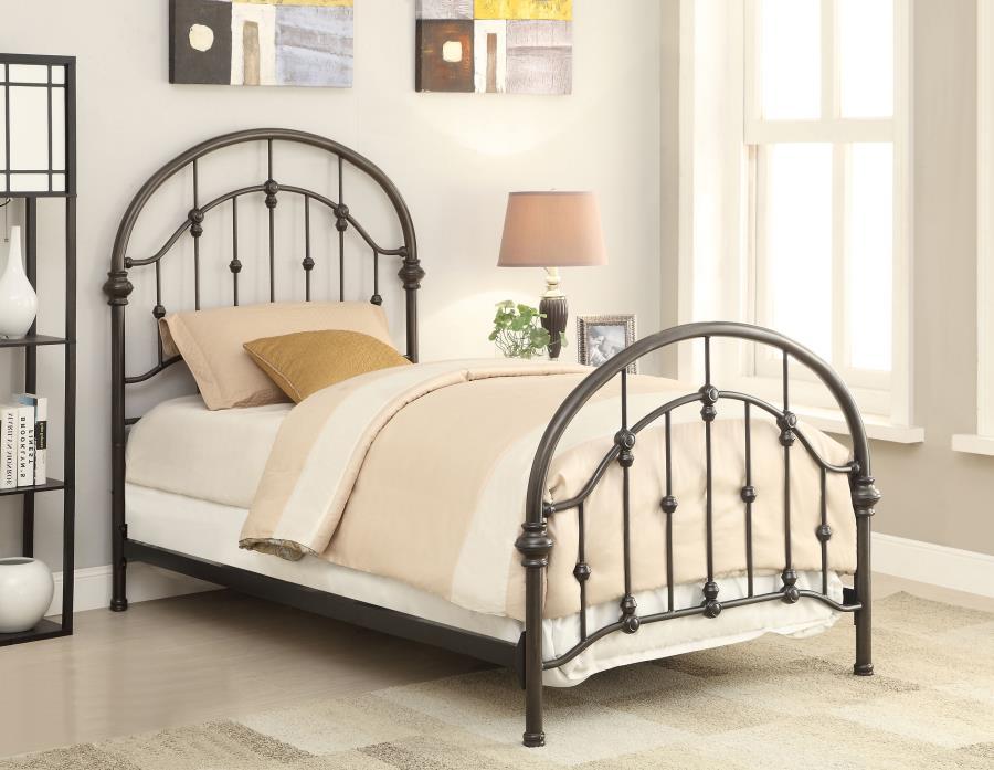Coaster Fine Furniture Rowan - Metal Open Frame Bed | Meri Furniture