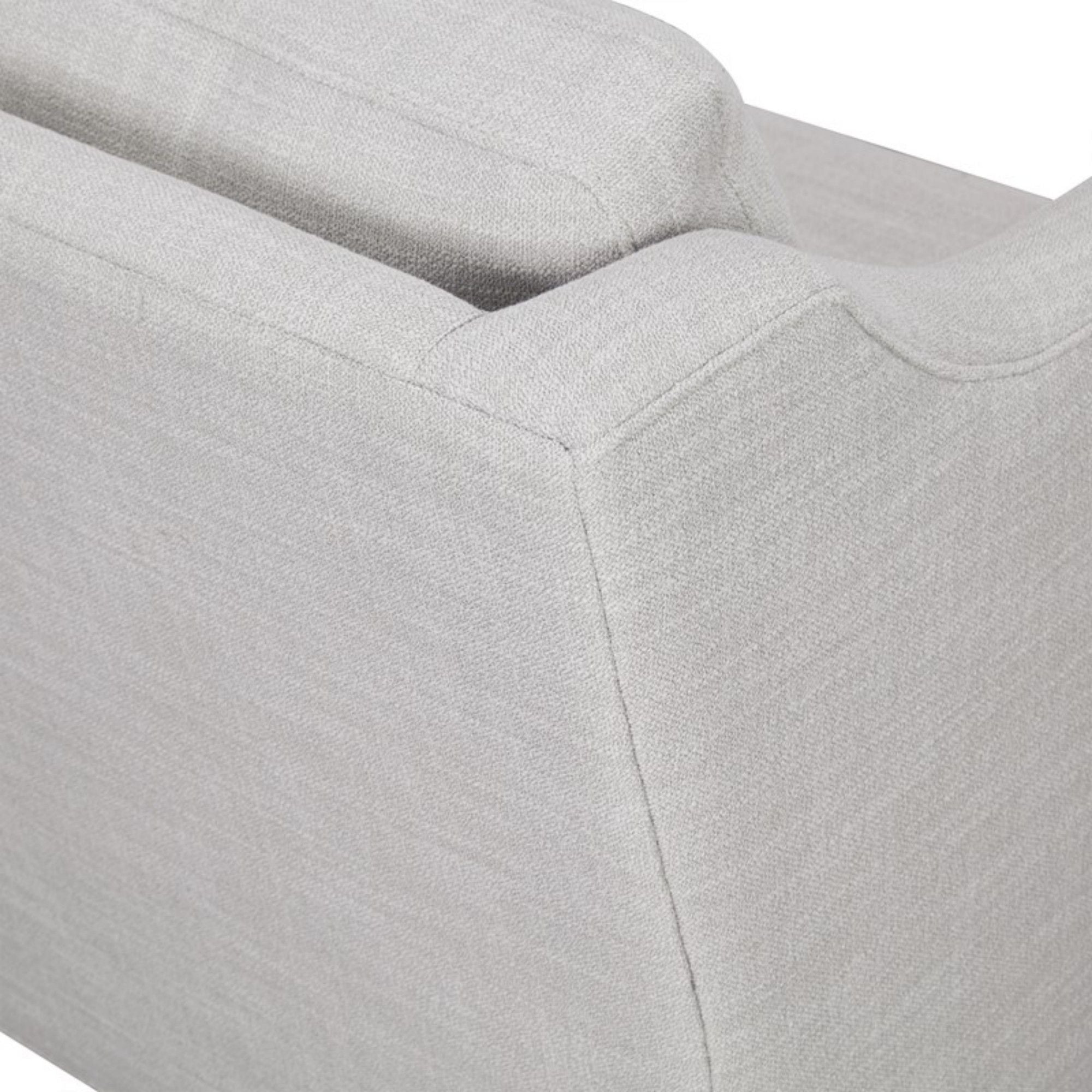 Chair With High Track Arms - Beige