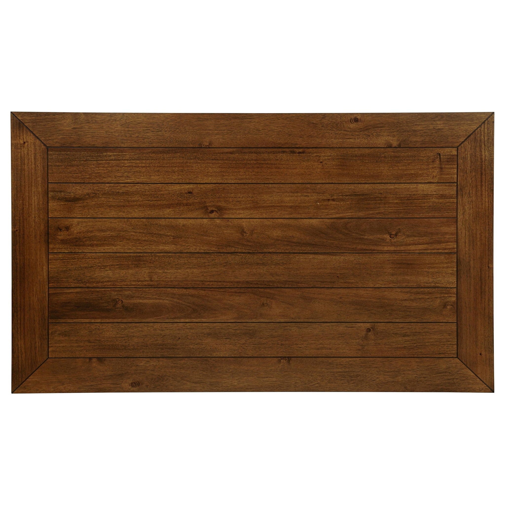 Atwood Rectangular Wood Dining Table Warm Brown