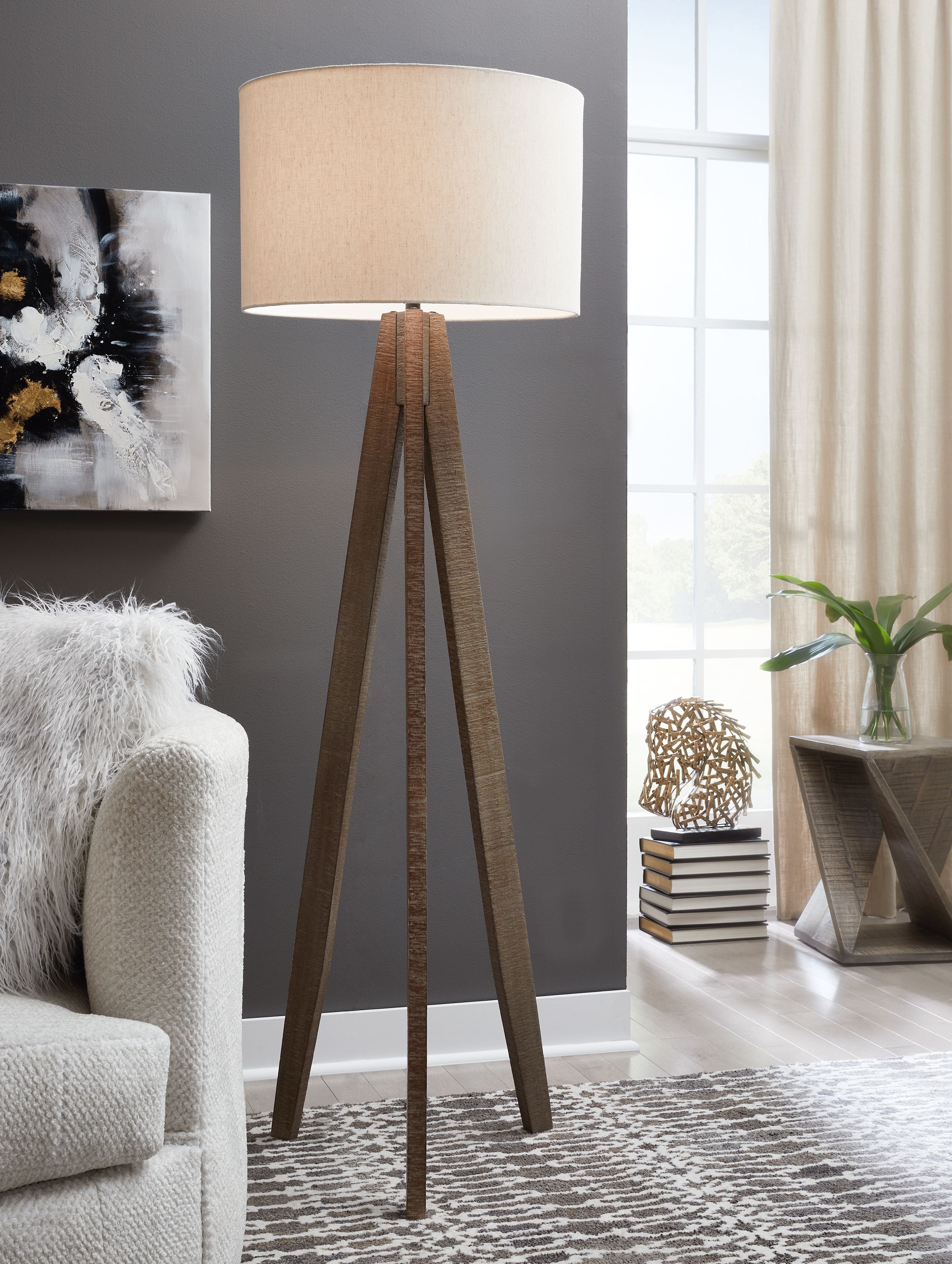 Signature Design by Ashley® Dallson - Floor Lamp | Meri Furniture